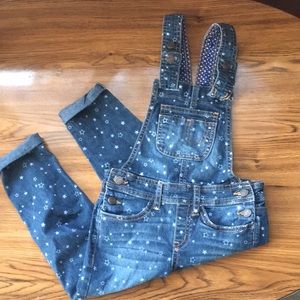 Girls LEI OVERALLS STARS BLUE size XL